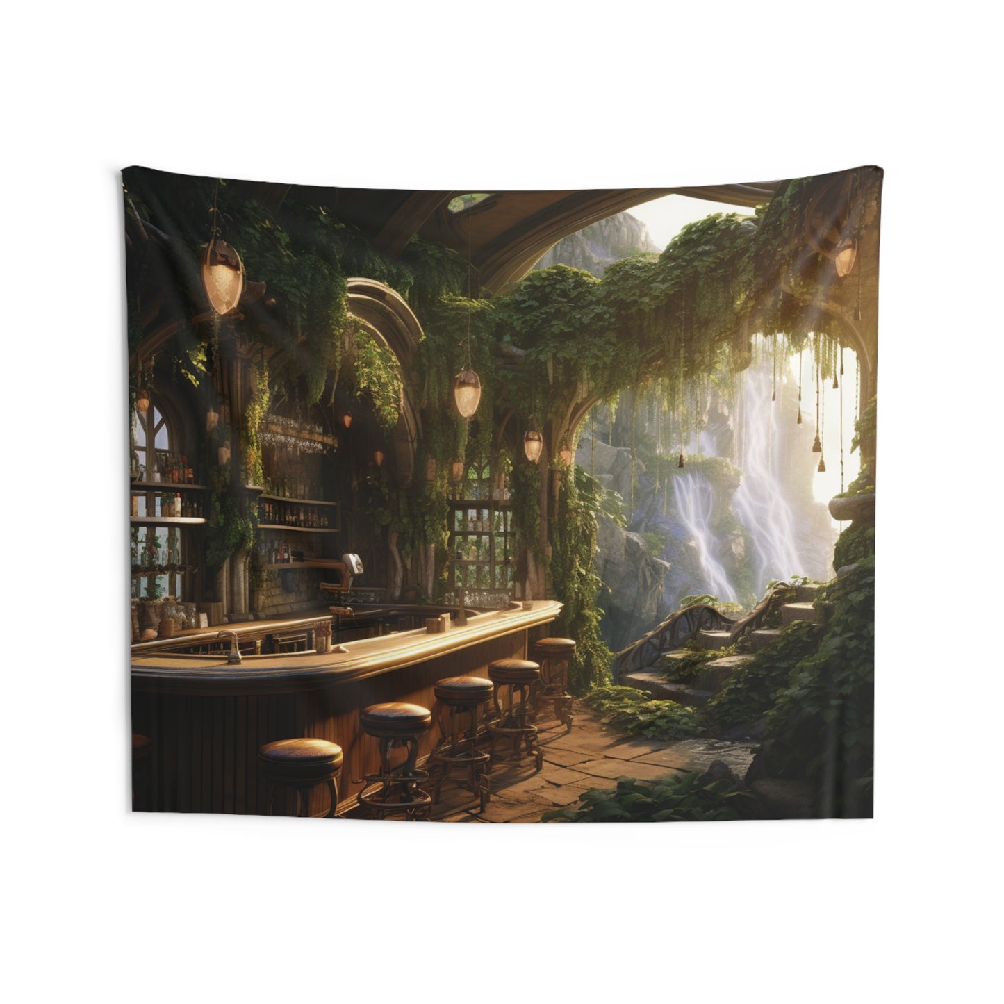 Immersive Tavern, Bar - Wall Tapestries - Elven