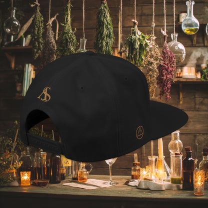 Alcohmist Snapback, Black, AltStyL - Alcohol & Alchemy - Bartender, Mixologist, Alchemist