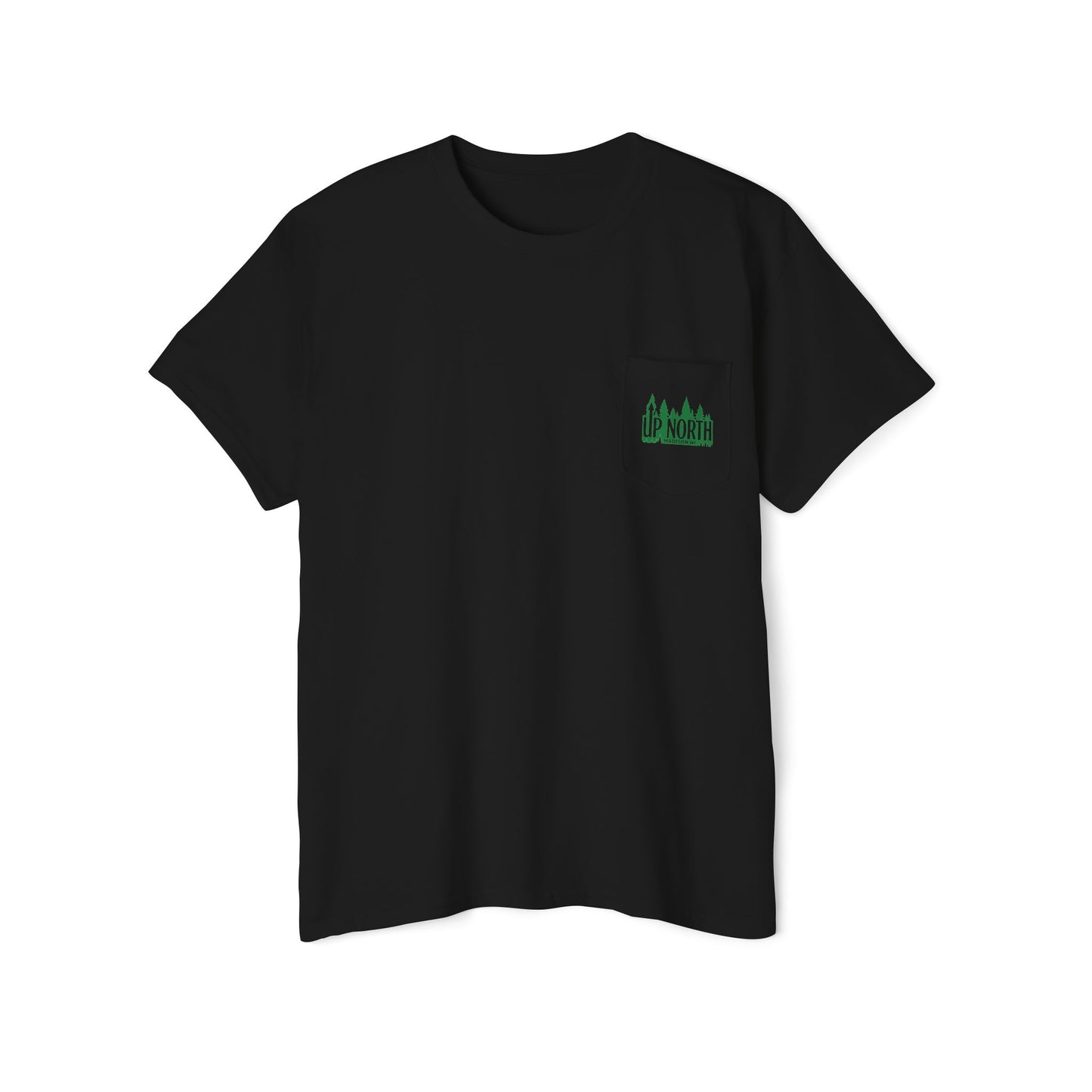 Up North Bar Heavy Cotton Pocket T- Shirt
