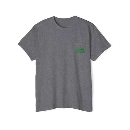 Up North Bar Heavy Cotton Pocket T- Shirt