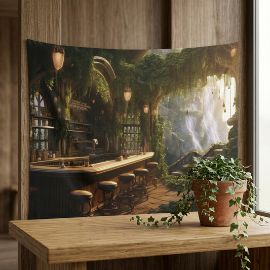 Alcohmy Tavern Wall Tapestry