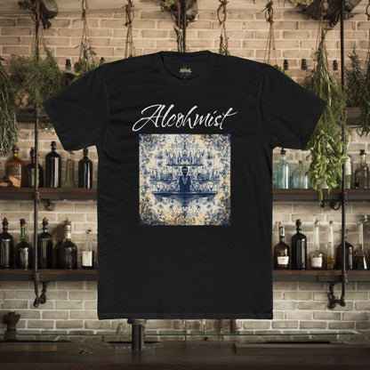 AltStyL Alcohmy Cotton Crew Tshirt - Bartender - Mixologist - Alchemy - Alcohmist