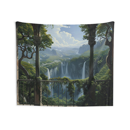 Wall Tapestries - Elven Balcony - View of Waterfalls