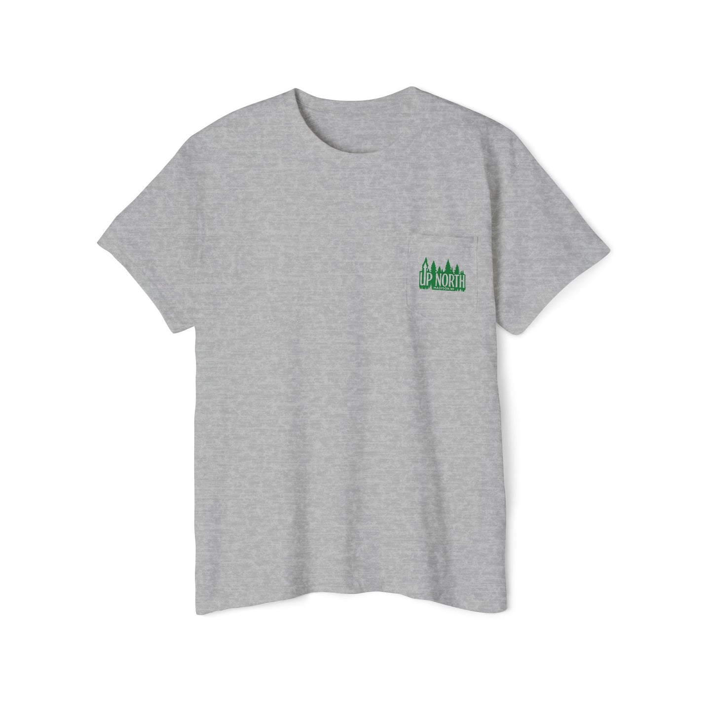 Up North Bar Heavy Cotton Pocket T- Shirt