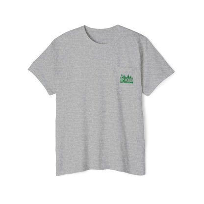 Up North Bar Heavy Cotton Pocket T- Shirt